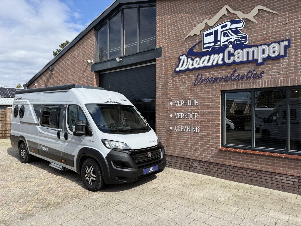 Pössl Trenta 640 Automaat 9G! 160pk! Lithium!, Caravans en Kamperen, Campers, Automaat, Buscamper of Camperbus, Fiat, Pössl