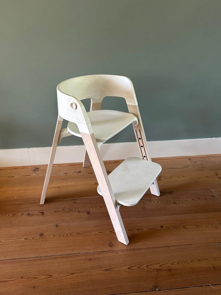 Stokke Steps kinderstoel, Kinderen en Baby's, Ophalen, Zo goed als nieuw, Meegroeistoel