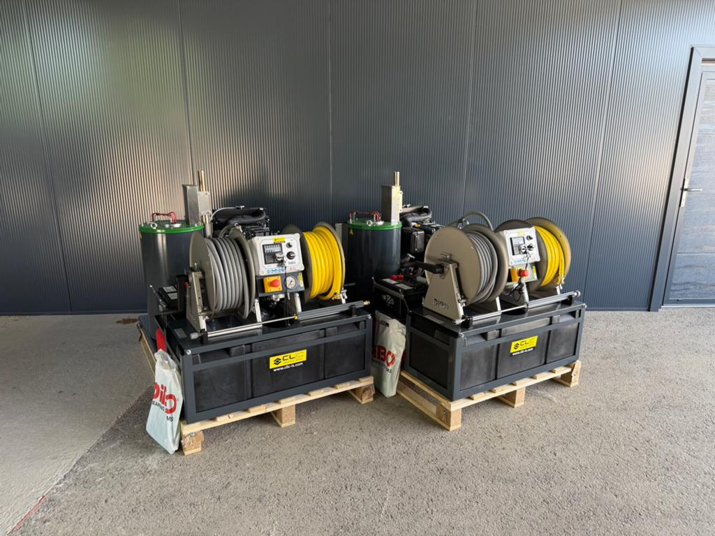 DIBO Heetwater Hogedrukreiniger inbouw skid 200-350bar, Ophalen of Verzenden, Zo goed als nieuw, Elektrisch