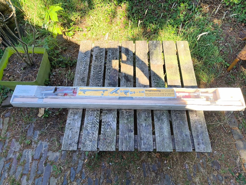 Beuken trapleuning | Rond 40 mm x 1200 mm, Ophalen of Verzenden, Nieuw, Trap, Minder dan 2 meter