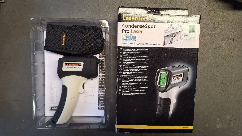Laserliner Condense spot PRO Laser Water of Condence zoeker., ,, Nieuw, Ophalen of Verzenden, ,