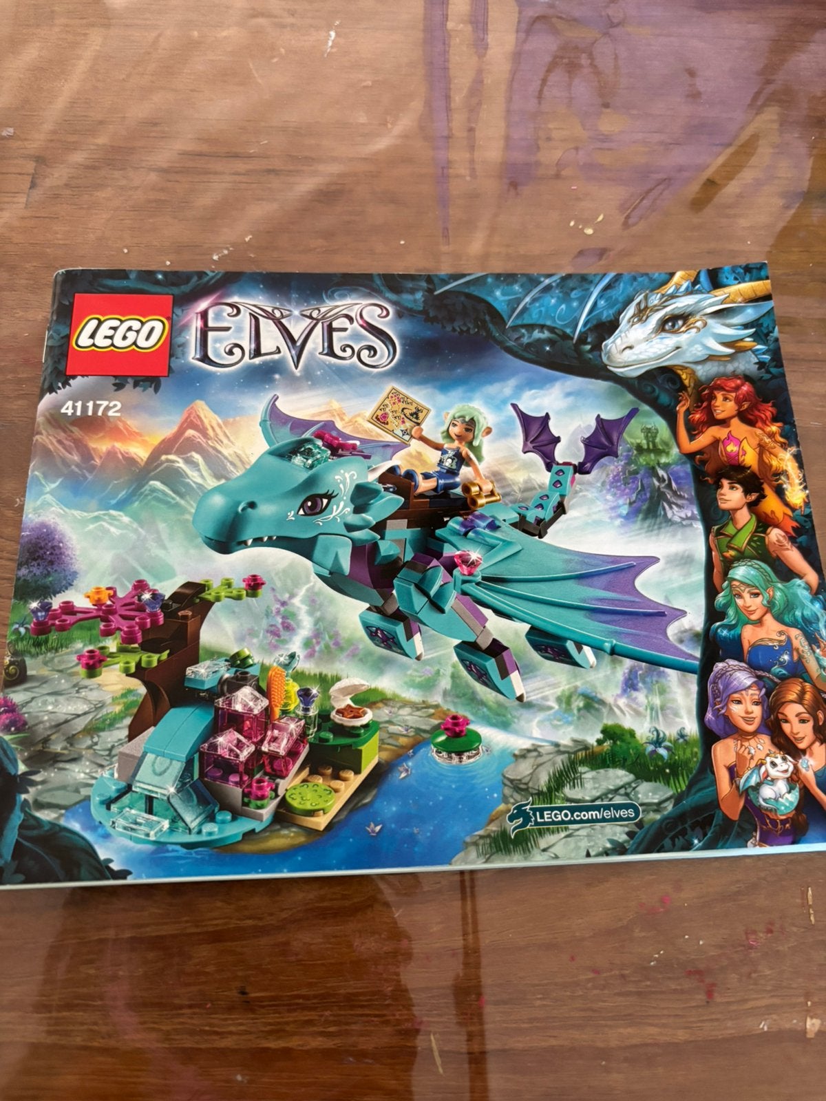 Lego elves 41172 het waterdraak avontuur, Ophalen of Verzenden, Zo goed als nieuw