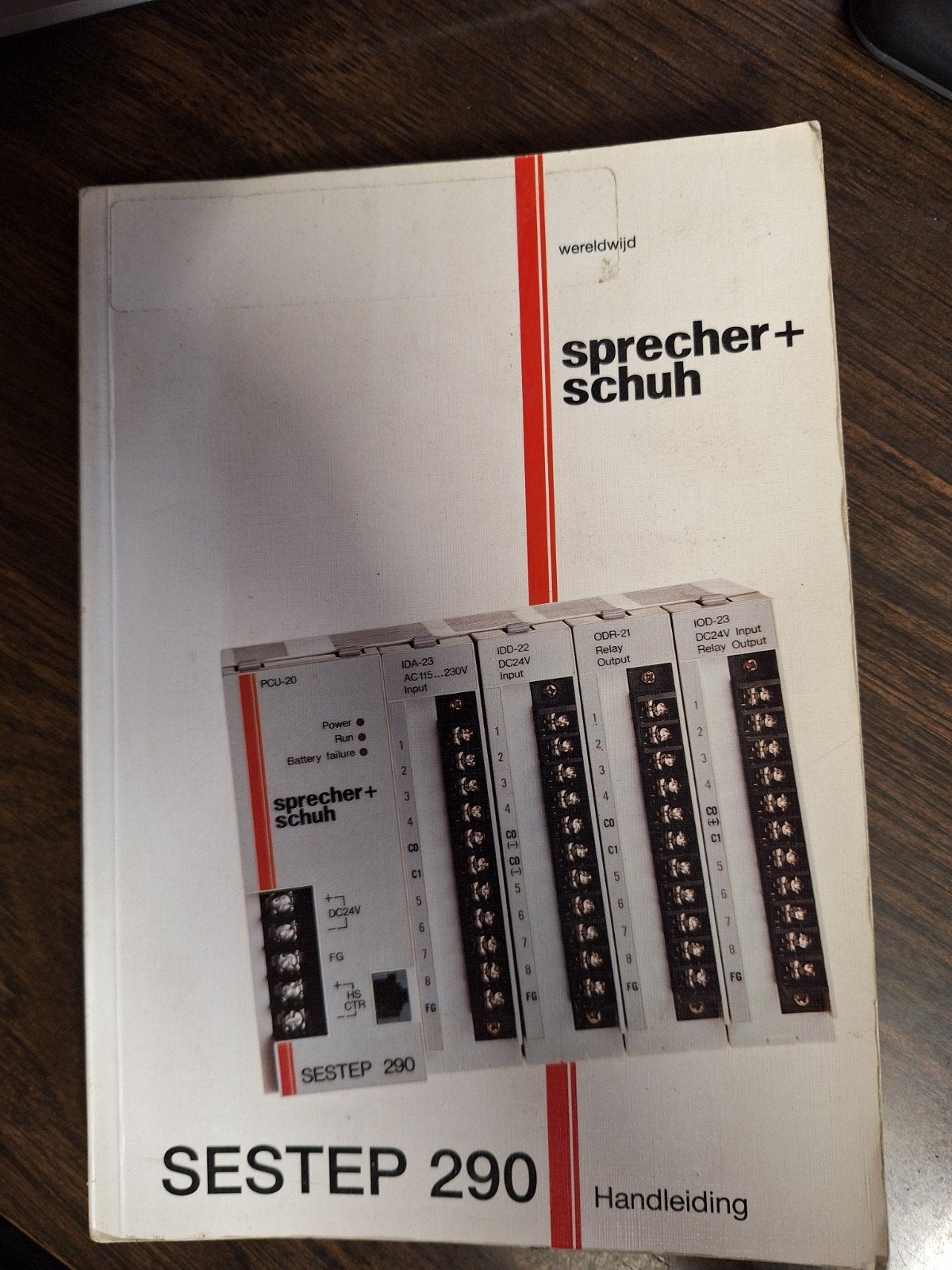 Handleiding Sprecher+Schuh PLC Sestep 290, Boeken, Sprecher+Schuh, Ophalen of Verzenden, Zo goed als nieuw, Beta