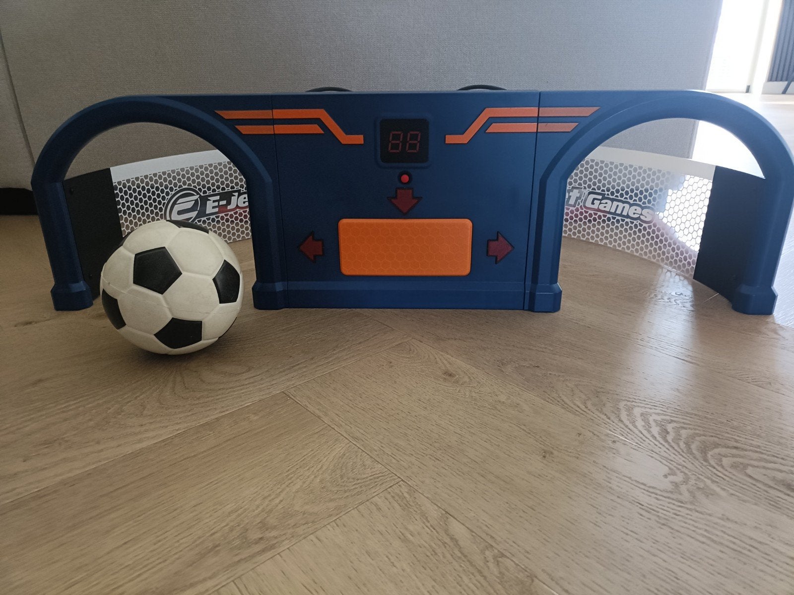 Voetbaldoel met scoreteller en bal, Kinderen en Baby's, Ophalen, Gebruikt