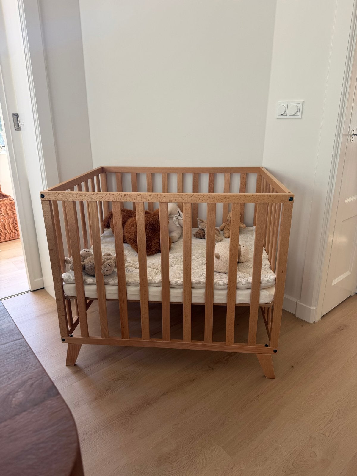 Houten box 75x95 cm, Kinderen en Baby's, Boxen, Ophalen, Zo goed als nieuw