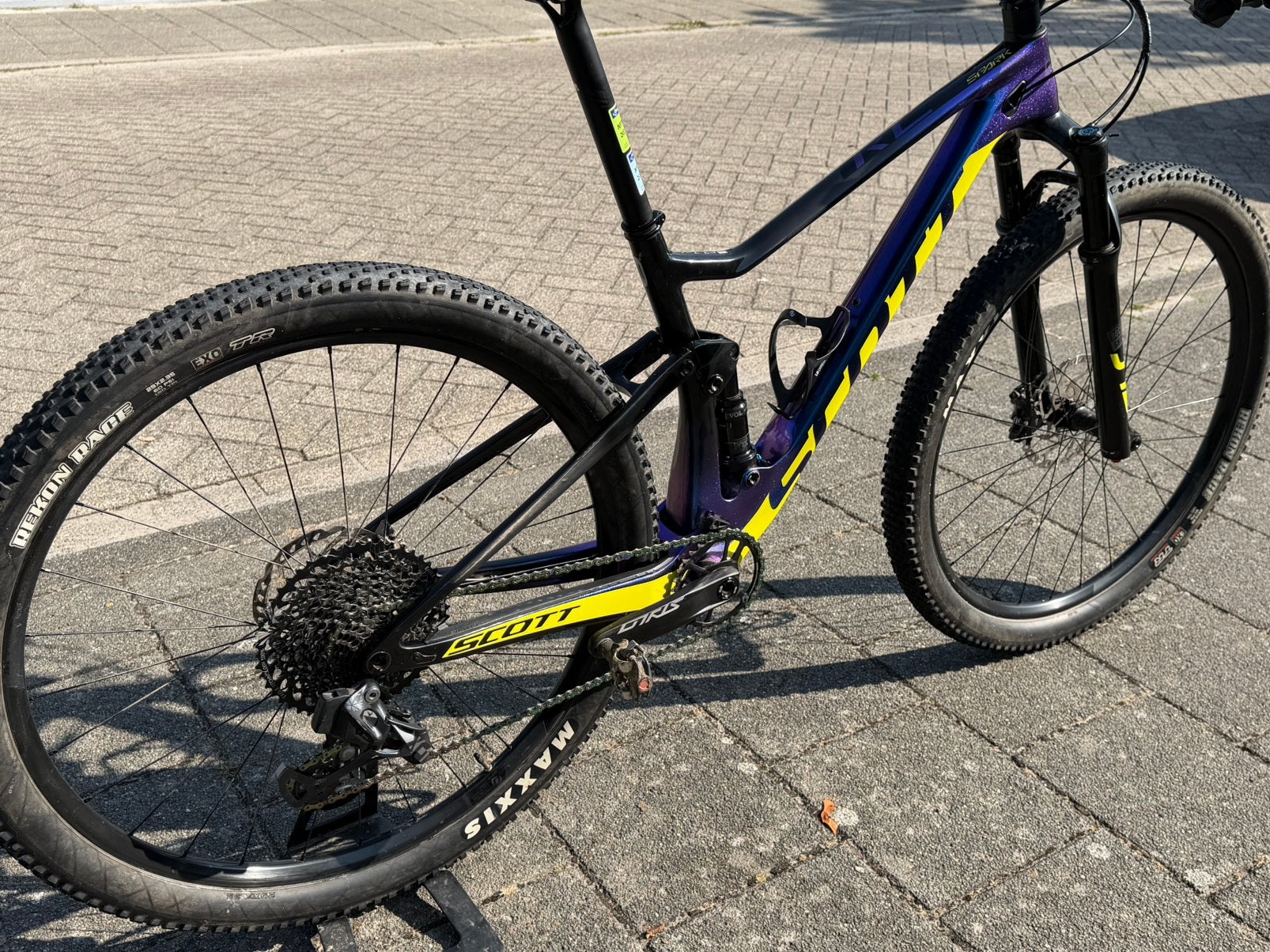Scott Spark RC 900 Team Issue AXS mountainbike maat M, Gebruikt, Schijfrem, 53 tot 57 cm, Ophalen