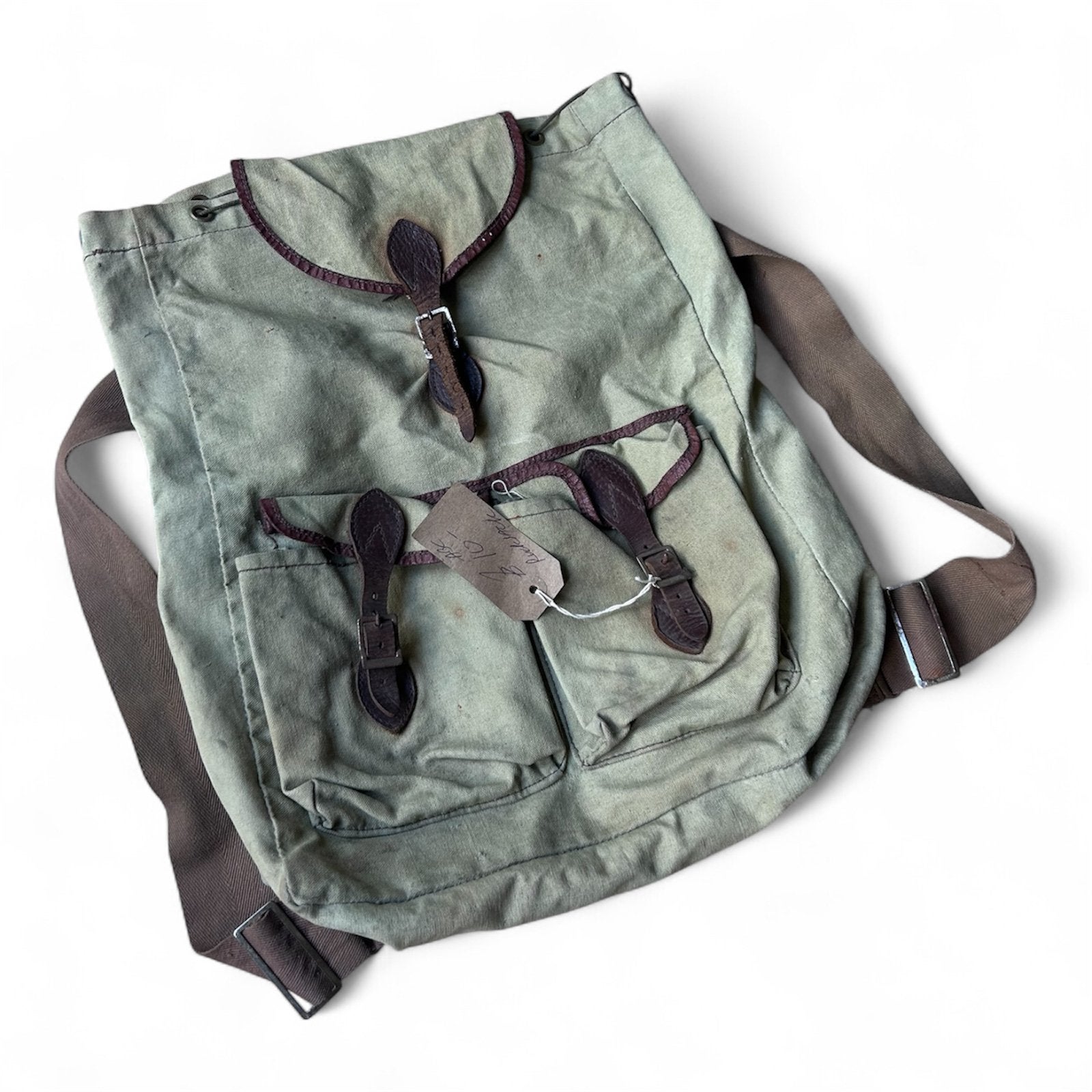 Vintage Rugzak Jaren 40 50 Militair, Ophalen of Verzenden, Overige merken