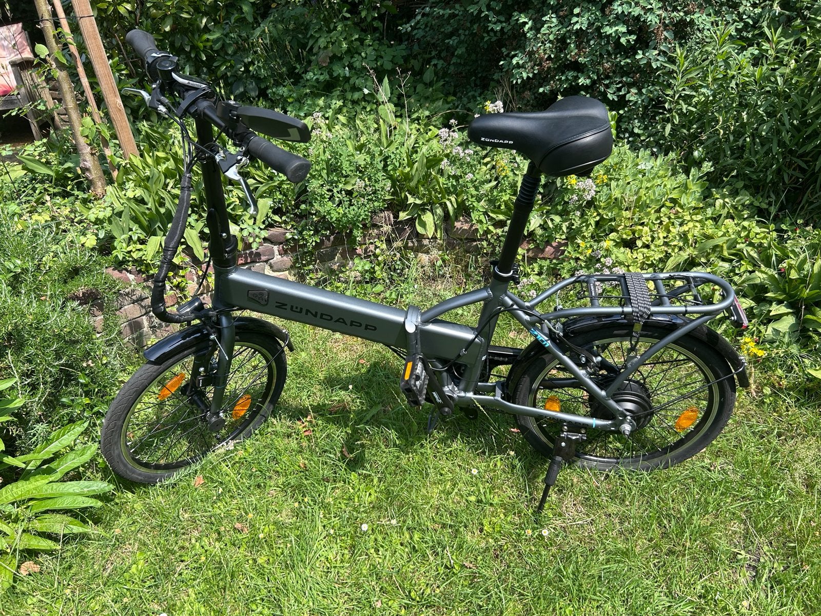 Zundapp elektrische vouwfiets, Fietsen en Brommers, Fietsen | Vouwfietsen, Zo goed als nieuw, Overige merken, 20 inch of meer
