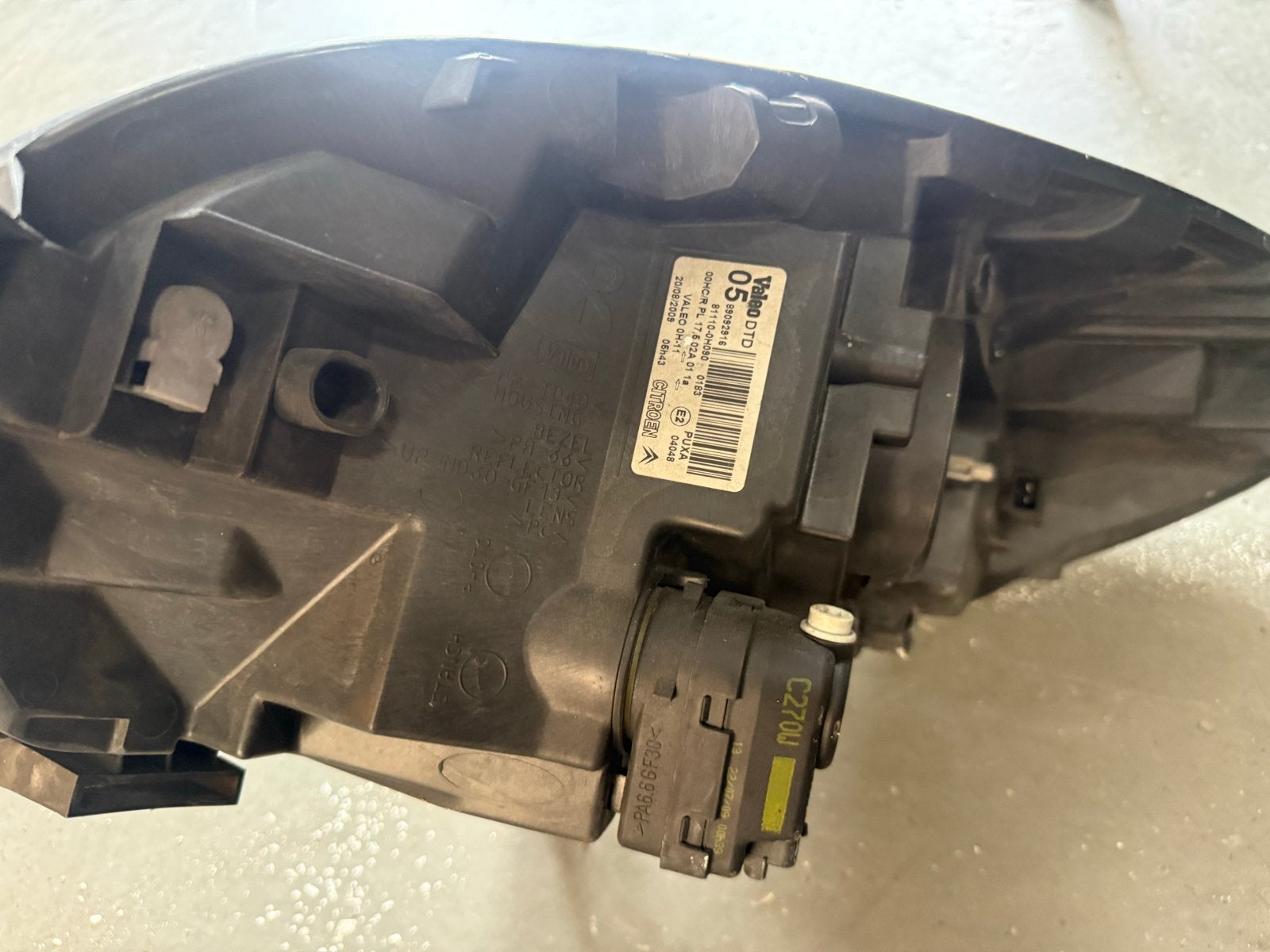 Koplampset Citroën C1 - Gebruikt, Ophalen, Gebruikt, Citroën