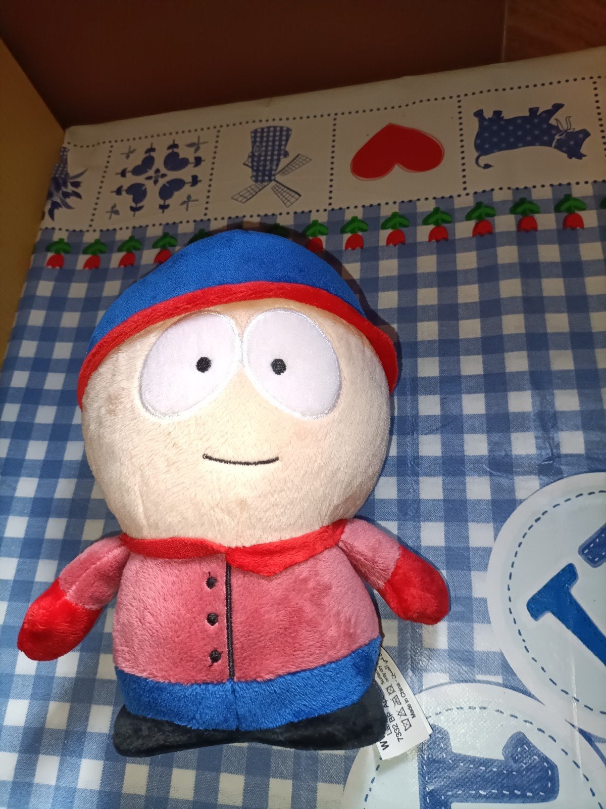 South Park knuffel Stan Marsh 22 cm groot, Ophalen of Verzenden, Zo goed als nieuw, Overige typen