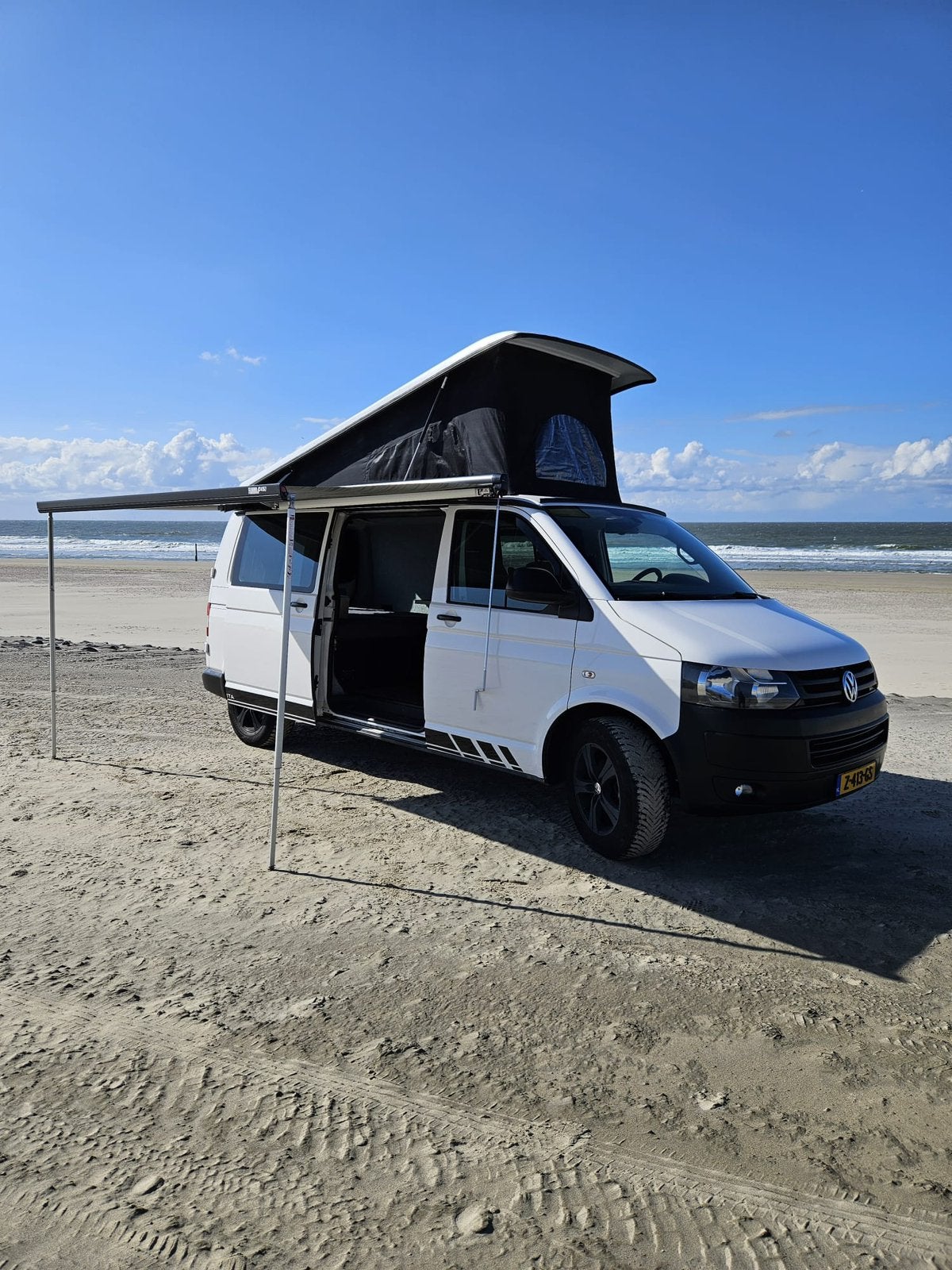 VW T5 GP 140 pk highline camper L2H1, Buscamper of Camperbus, Volkswagen, Tot en met 2, Particulier