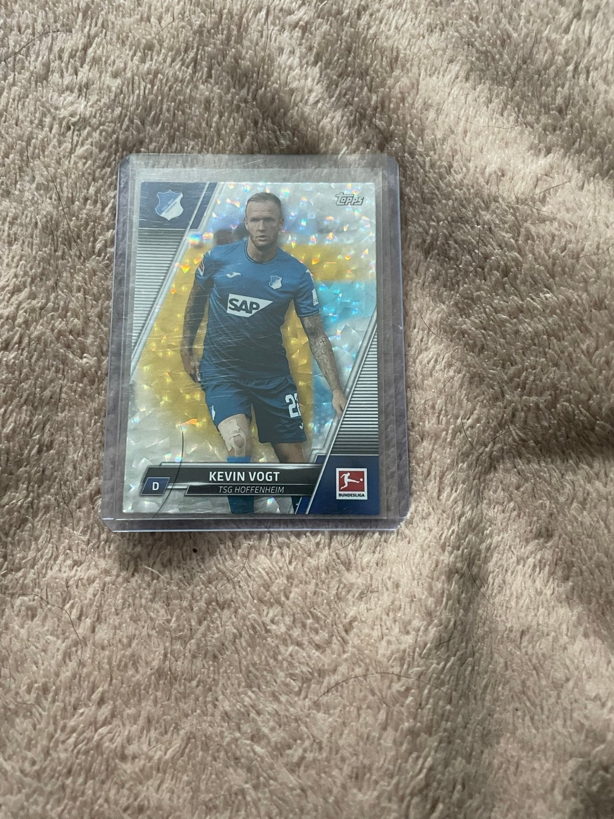 Kevin Vogt Topps Spelerskaart - TSG Hoffenheim, Ophalen of Verzenden, Zo goed als nieuw