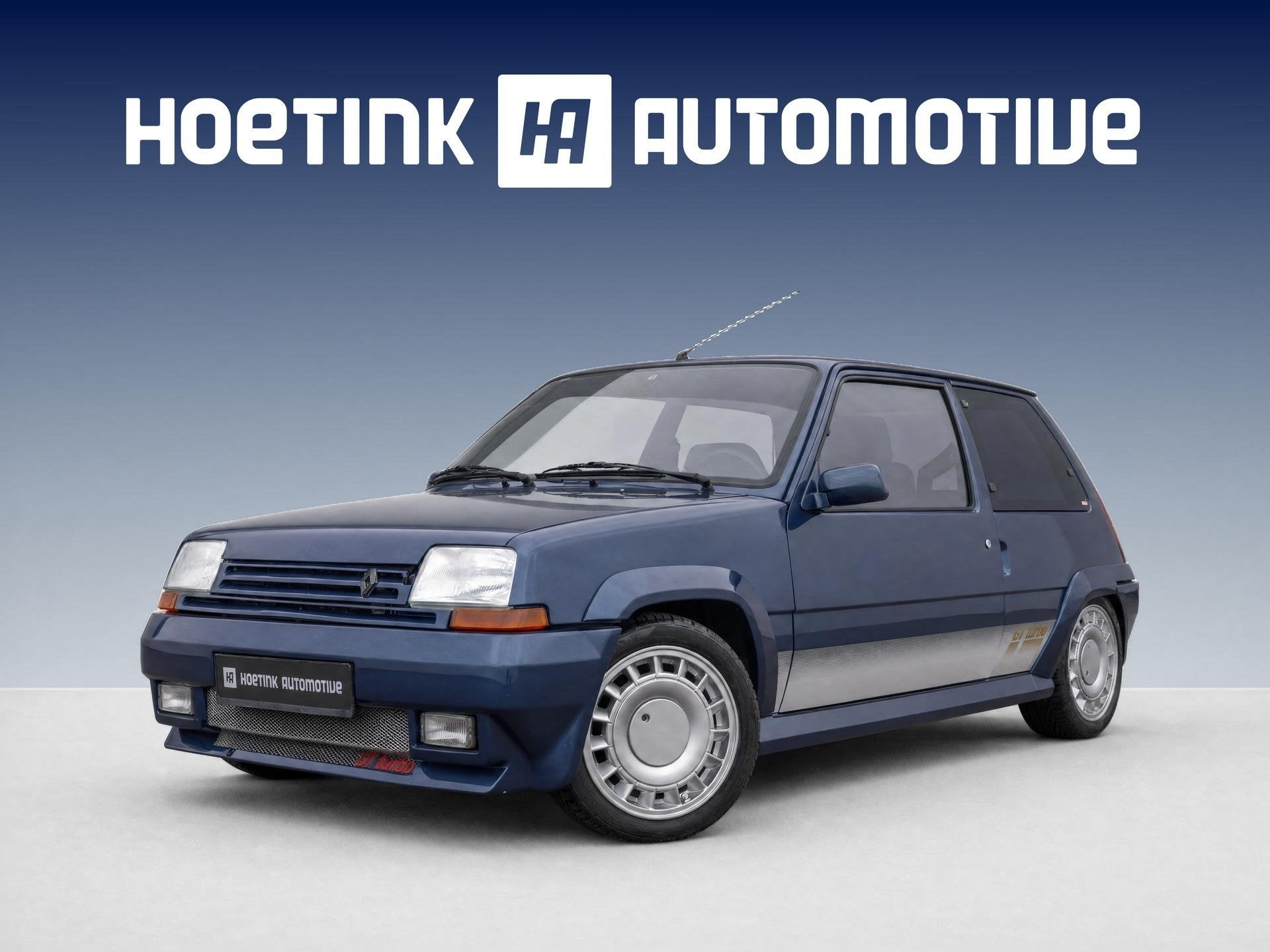 Renault 5 1.4 GT Turbo | Zeer goede staat, Voorwielaandrijving, Zwart, 116 pk, Bedrijf