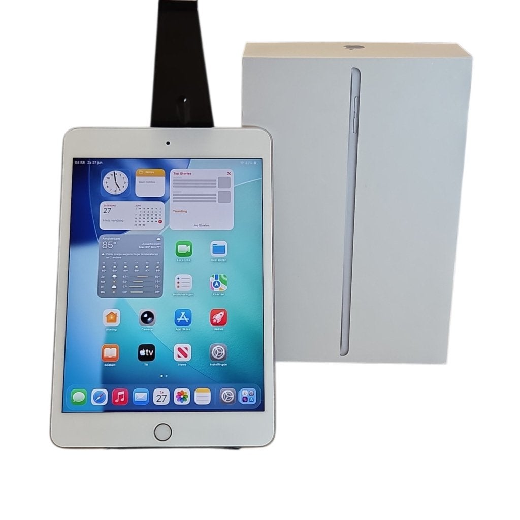 Apple iPad Mini 5th 64GB Silver | Nette Staat Incl. Garantie, Computers en Software, Apple iPads, Apple, Zo goed als nieuw, Support@apple.com