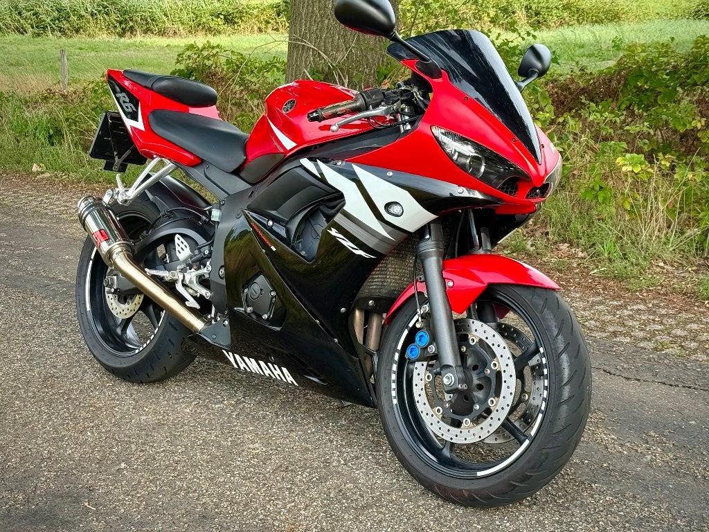 Yamaha R6 2003 | VEEL ONDERHOUD | ZEER NETTE STAAT | 35K KM, Motoren, Sportuitlaat, Motorrijbewijs A, Super Sport, Meer dan 35 kW