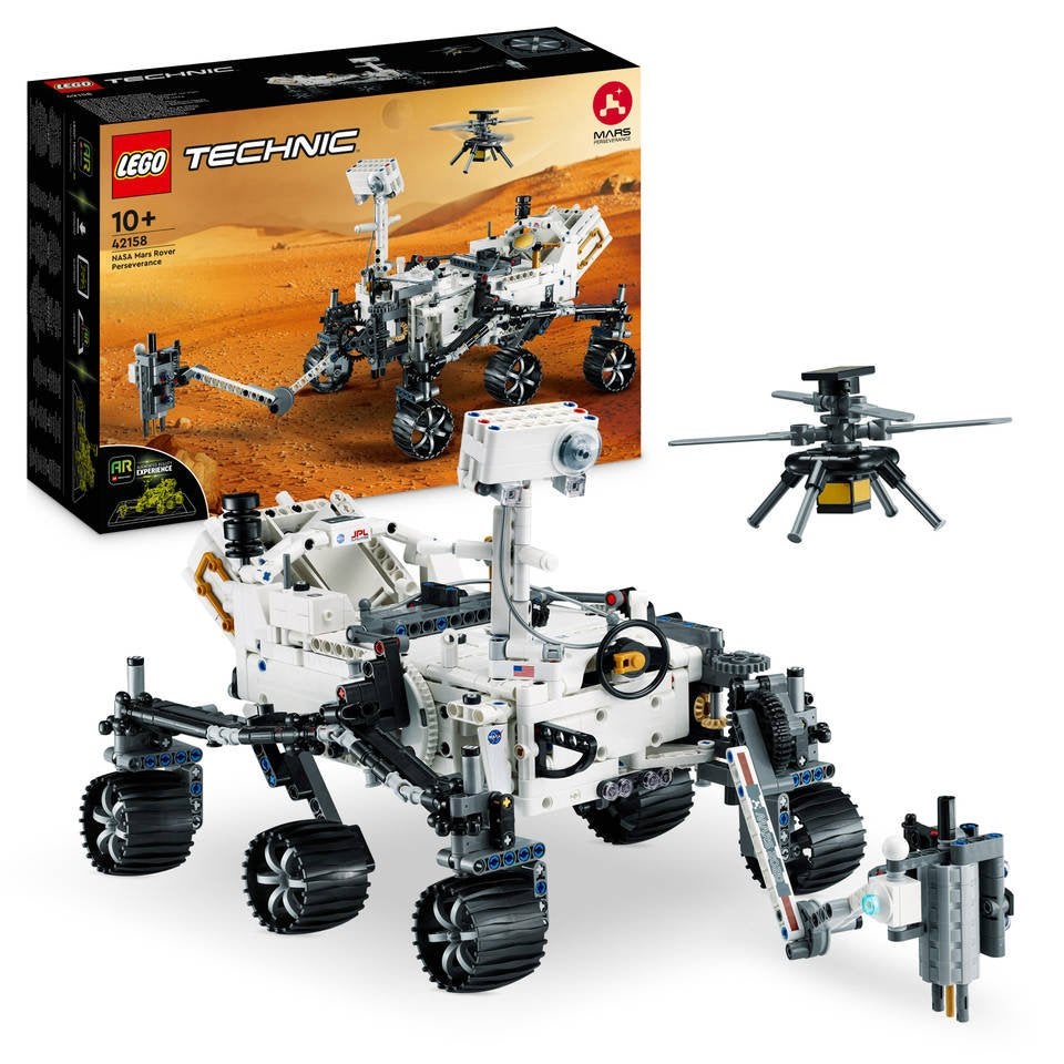 Lego Technic 42158 Nasa Mars Rover Perseverance Als Nieuw!!!, Kinderen en Baby's, Speelgoed | Duplo en Lego, Lego, Compleet, Ophalen of Verzenden