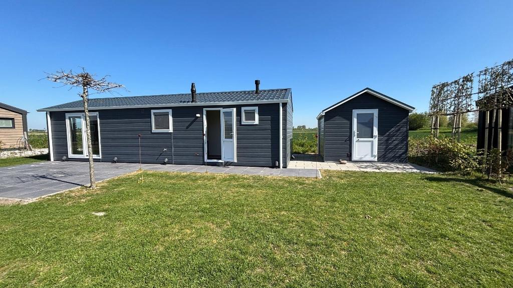 Luxe chalet te koop in Arcabo, Zeeland, Caravans en Kamperen, Stacaravans, Tot en met 2