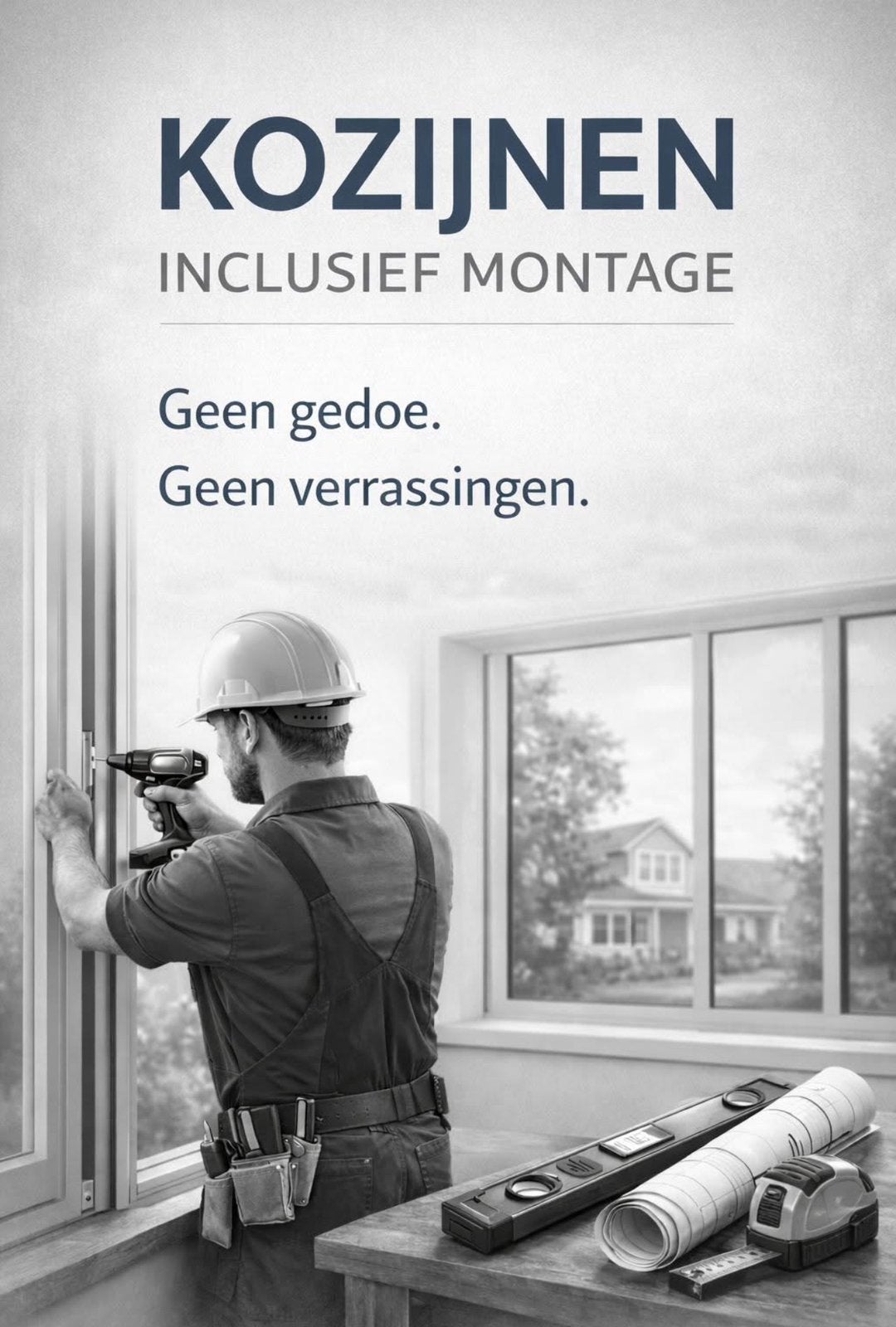 Kunststof & aluminium kozijnen, Ophalen of Verzenden, Zo goed als nieuw, Kunststof, Raamkozijn