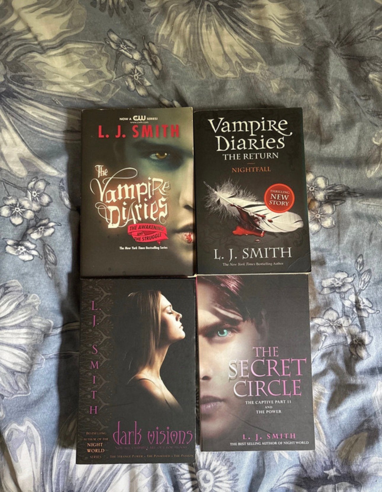 L.J. Smith fantasy/romance set - vampire / vampire diaries, Boeken, Fantasy, Ophalen of Verzenden, Gelezen