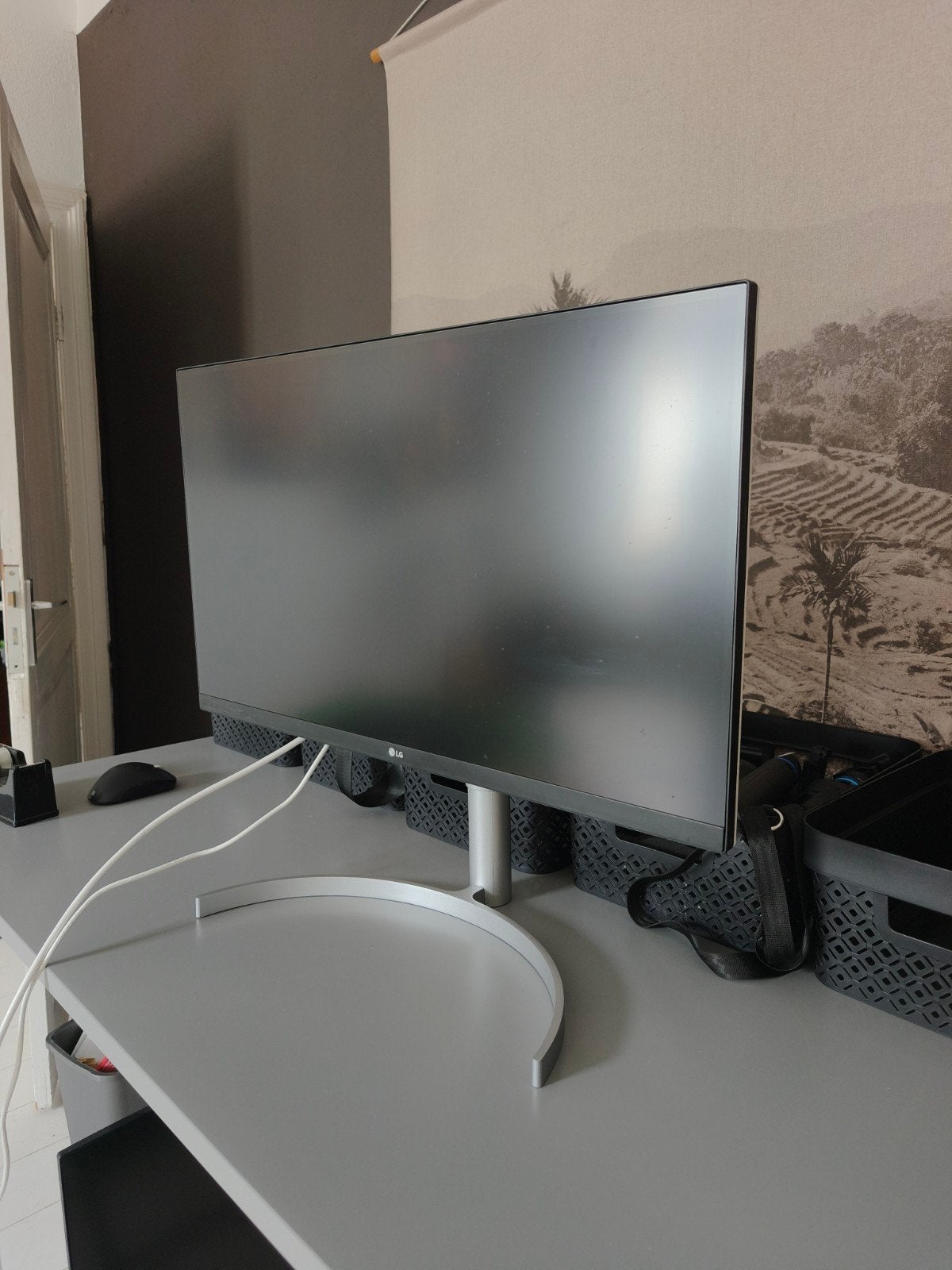 LG 27UL850-W 4K Monitor – 27 inch, Ophalen, HDMI, Zo goed als nieuw, LG
