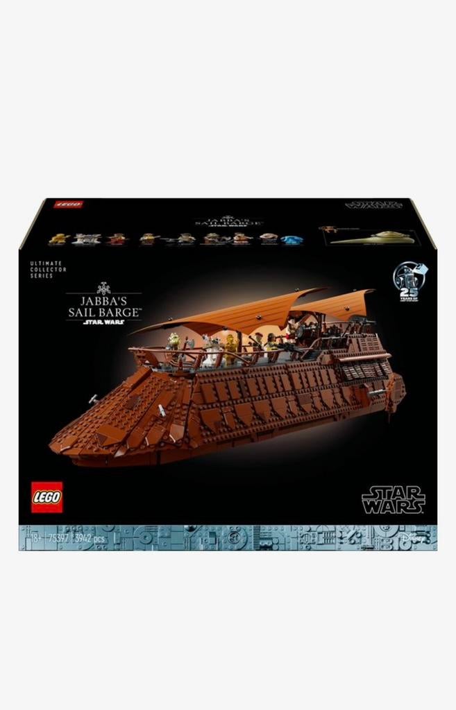 Lego star wars Jabba’s sail barge 75397, Star Wars, Lego, Nieuw, Ophalen of Verzenden