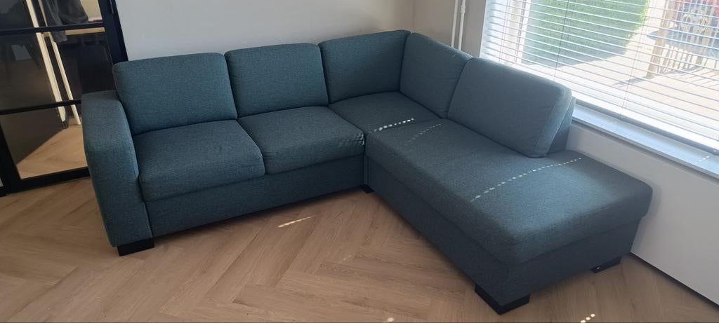 Nette, comfortabele hoekbank in uitstekende staat, Huis en Inrichting, Hoekbank, Ophalen of Verzenden, Zo goed als nieuw, 200 tot 250 cm