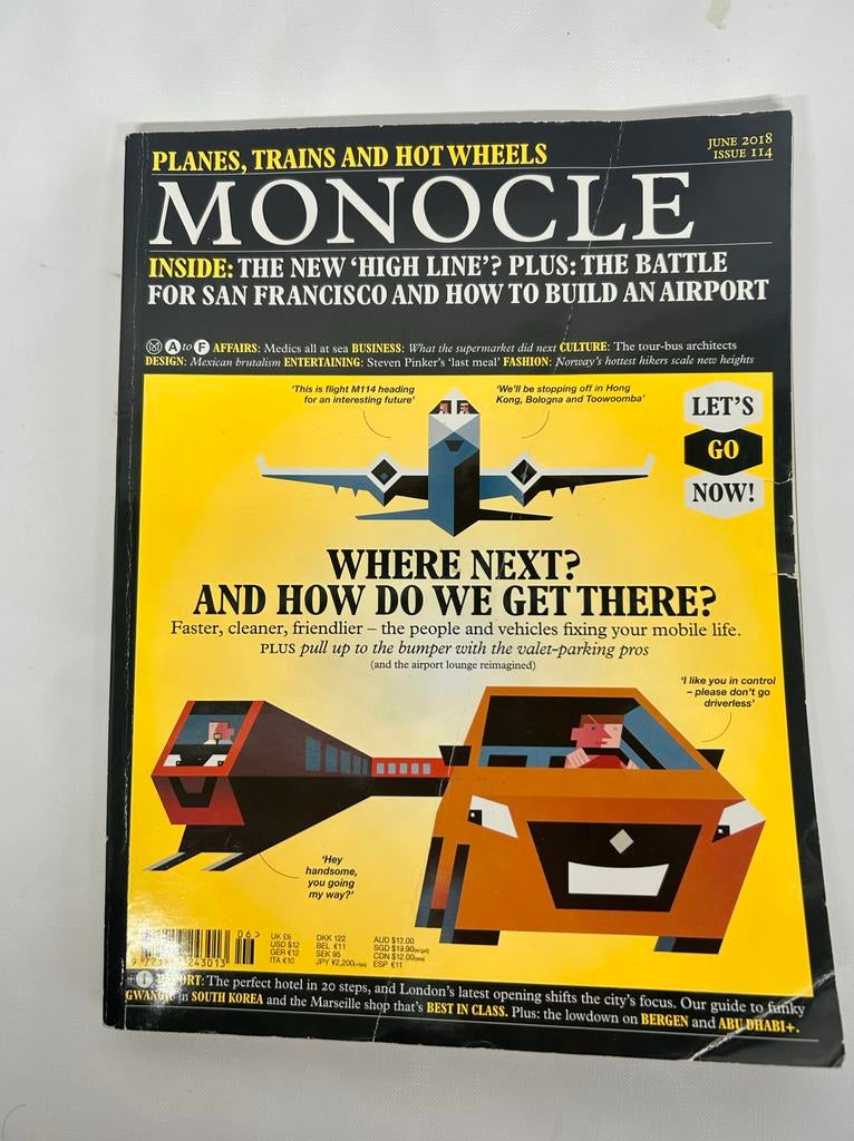 Monocle Magazine - Diverse nummers, Ophalen of Verzenden, Gelezen, Overige typen
