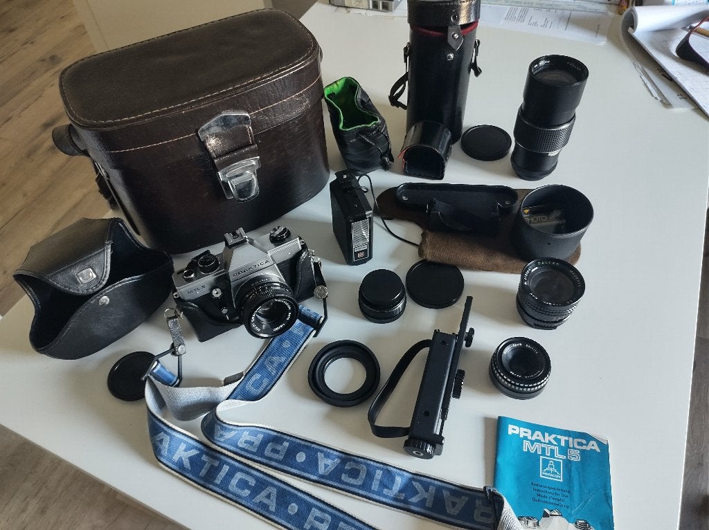 fototoestel merk Praktica, Ophalen of Verzenden, Gebruikt, Spiegelreflex, Overige Merken