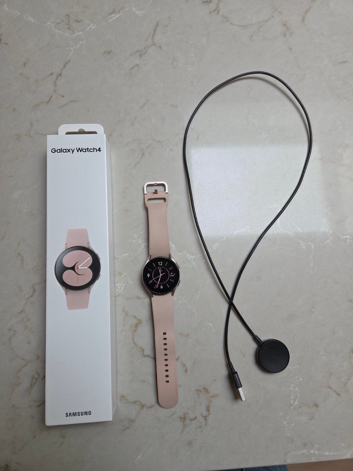 Samsung galaxy watch 4, Ophalen, Gebruikt, Zwart, Android