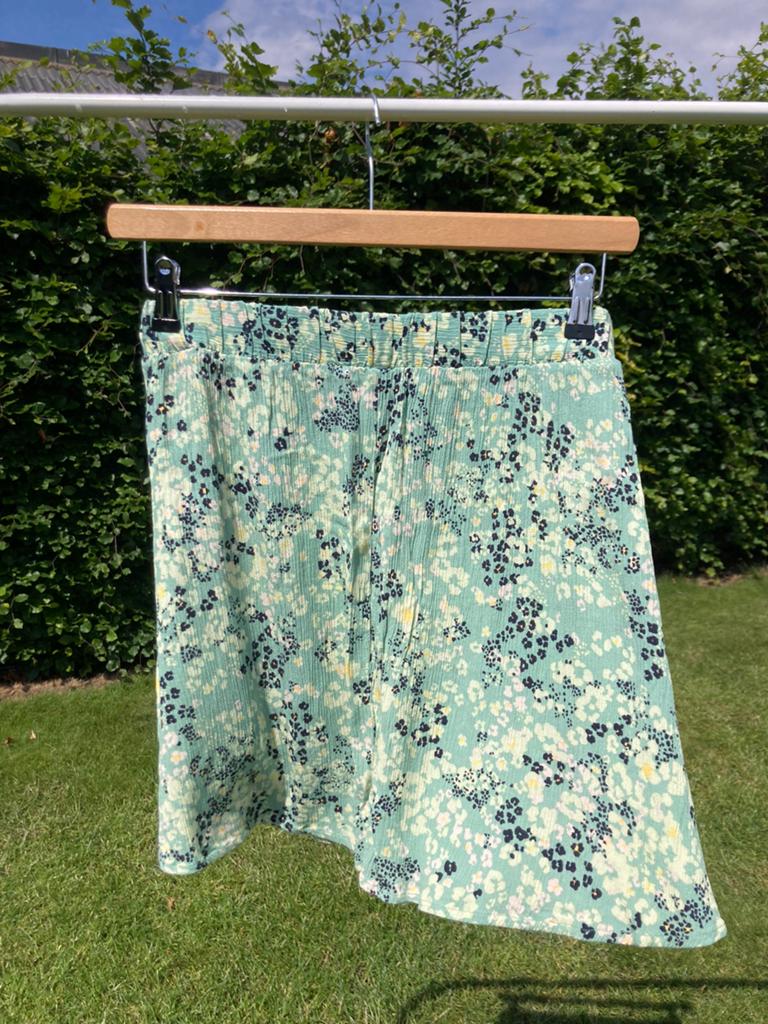 Ichi Hawaï bloemenprint rok maat M, Zo goed als nieuw, Boven de knie, Groen, Ophalen