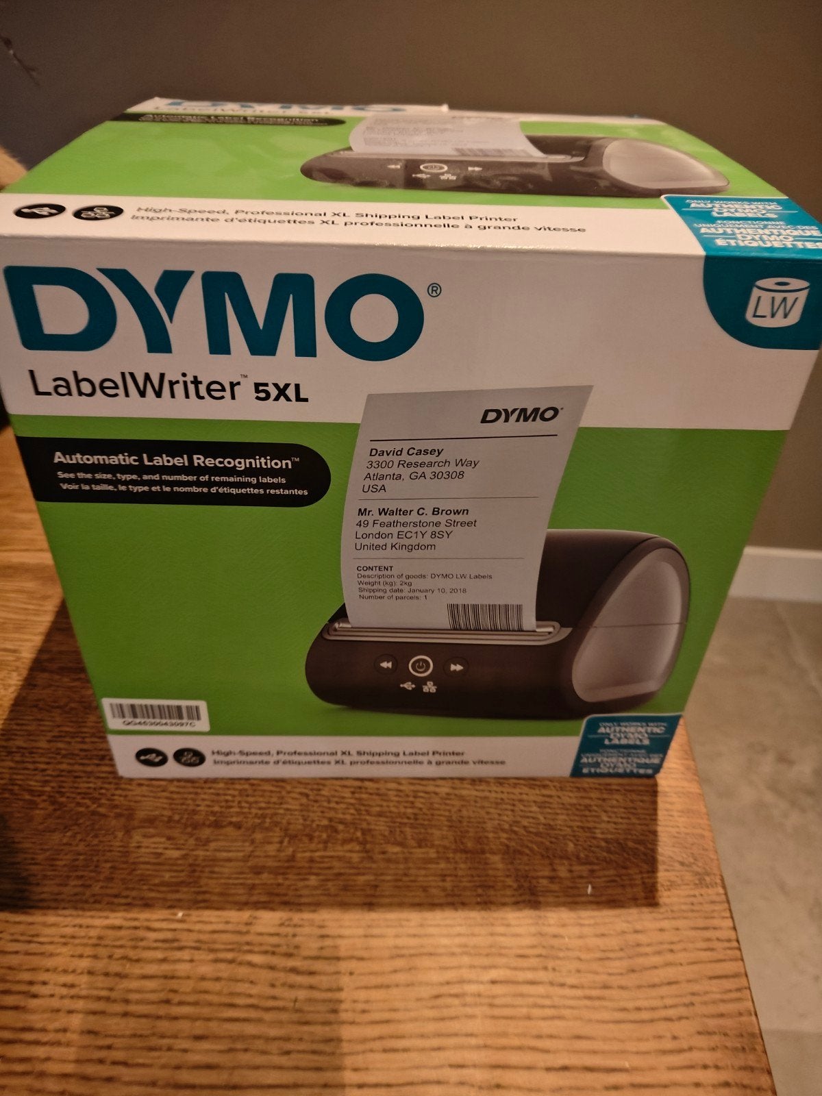 Dymo LabelWriter 5BXL Labelprinter - Zo goed als nieuw, Ophalen, Zo goed als nieuw, Etiket, Dymo