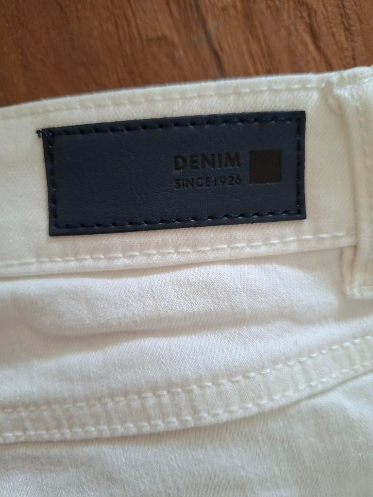 Denim skinny jeans wit. Maat 36, Kleding | Dames, Verzenden, Nieuw, Wit, W28 - W29 (confectie 36)
