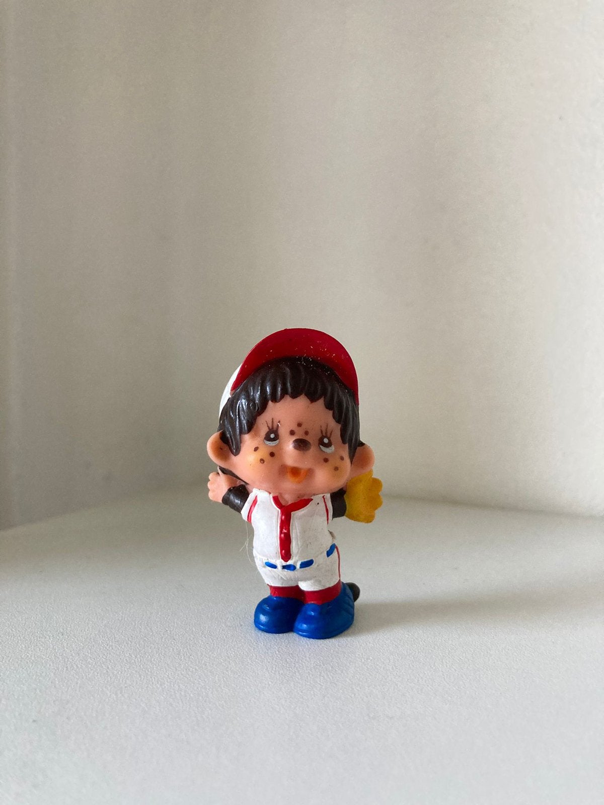 Vintage 1979 Sekiguchi Monchichi - honkbal, Ophalen of Verzenden, Zo goed als nieuw