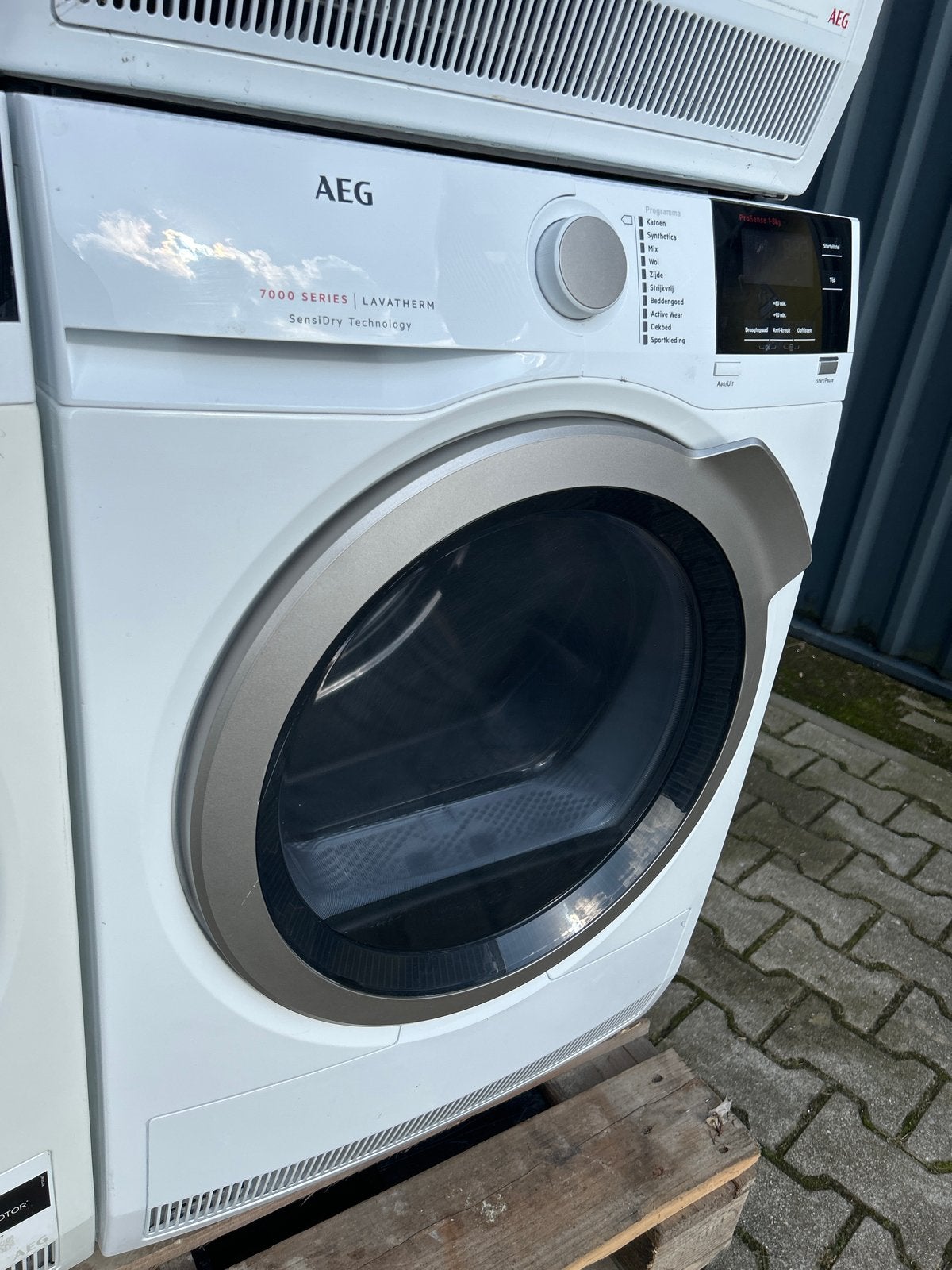 AEG T7DB83GS Lavatherm 7000 Serie Warmtepompdroger, Ophalen, Anti-kreukfase, Q, Overige typen