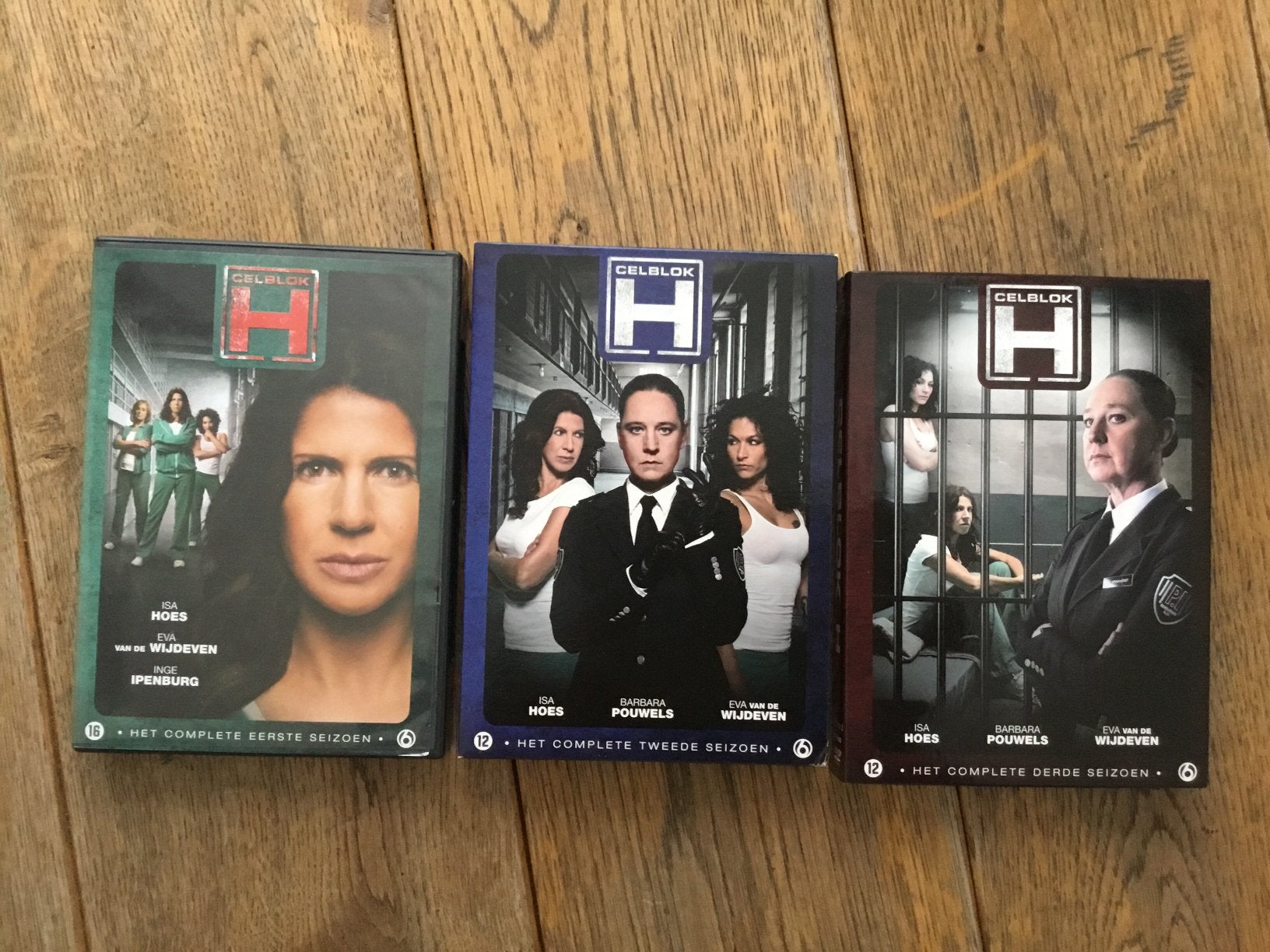 Celblok H - Seizoen 1, 2 en 3 DVD Boxset, Vanaf 12 jaar, Ophalen, Zo goed als nieuw