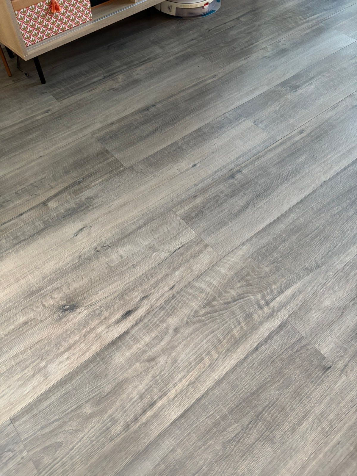 70m² grijs laminaat incl plinten/ondervloer zelf verwijderen, Ophalen, Gebruikt, 10 m² of meer, 10 tot 30 cm