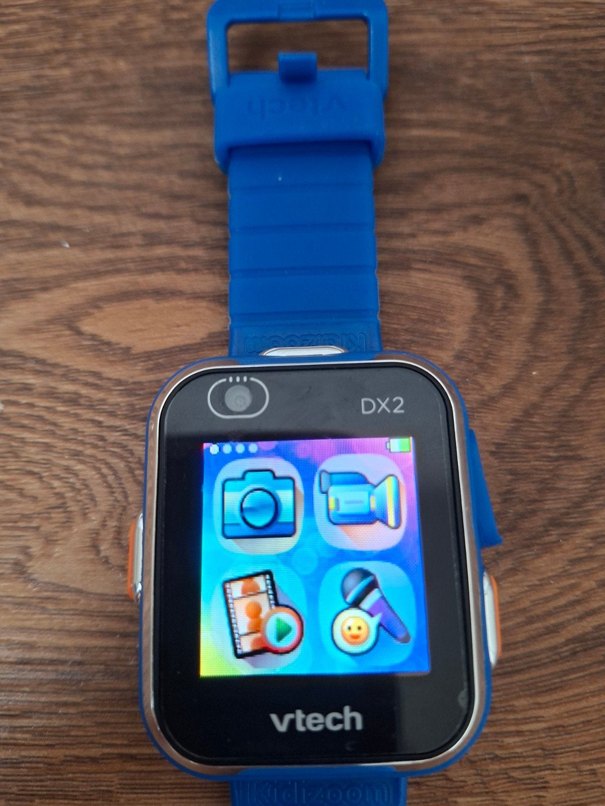 VTech Kidizoom Smart Watch DX2 - Blauw, Kinderen en Baby's, Speelgoed | Vtech, Gebruikt, 4 tot 6 jaar, Ophalen of Verzenden