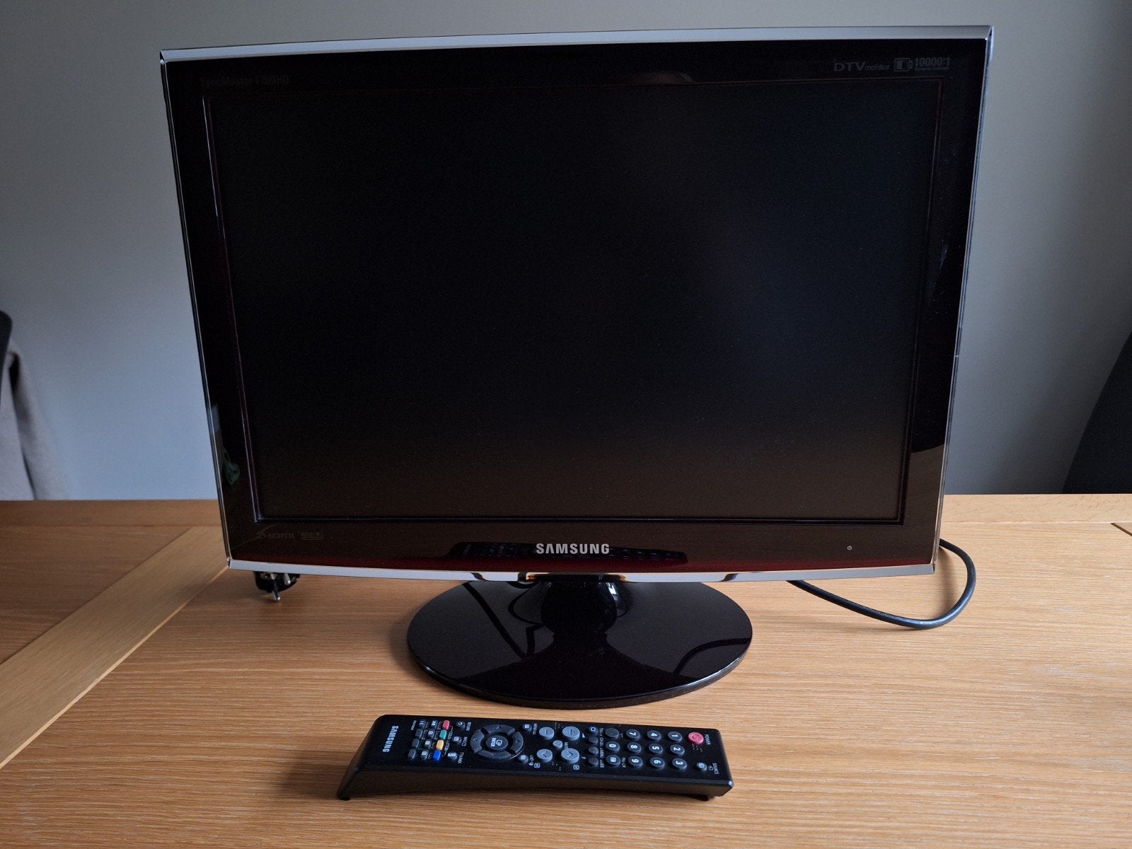 Samsung T200HD 20" HD Ready LCD TV met afstandsbediening, Gebruikt, 50 Hz, Ophalen of Verzenden, Samsung