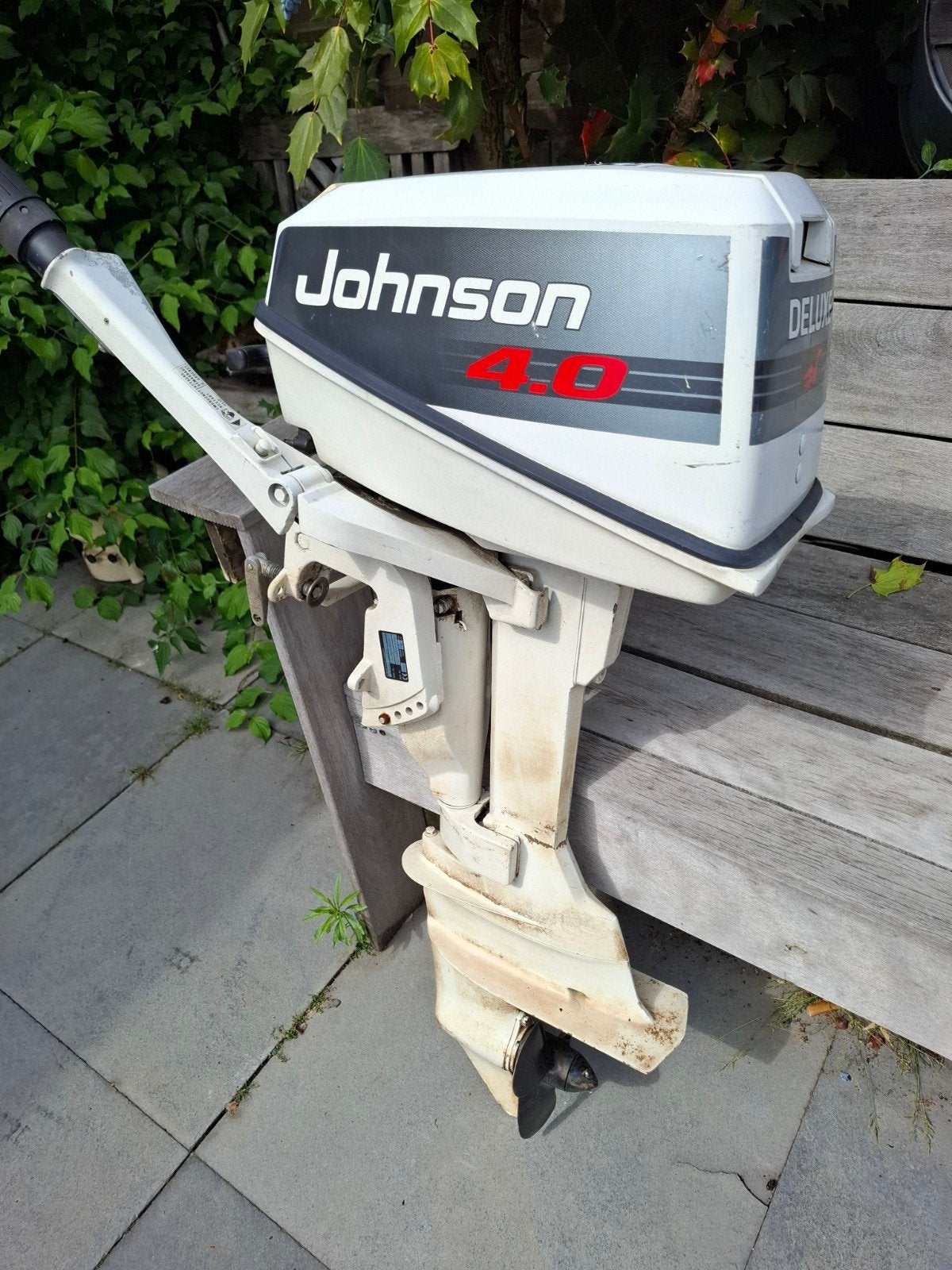 Buitenboordmotor Johnson, Ophalen, Gebruikt, Motor en Techniek