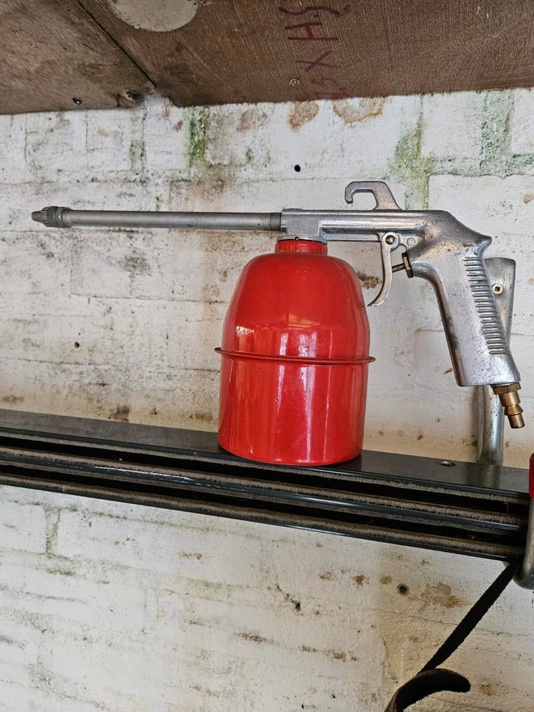 Vloeistofkan op lucht - Spuitpistool voor vloeistoffen, Ophalen of Verzenden, Gebruikt