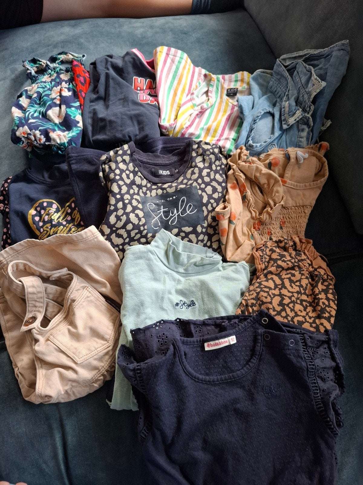Kledingpakket meisje maat 92, Ophalen of Verzenden, Gebruikt, Meisje