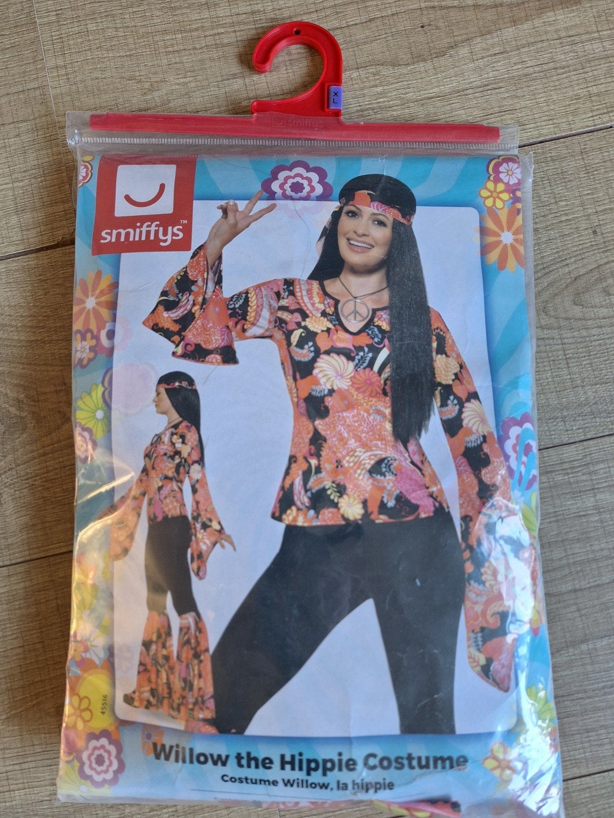 Hippie kostuum - Willow the Hippie XL, Ophalen of Verzenden, Kleding, Gedragen, Maat 46/48 (XL) of groter
