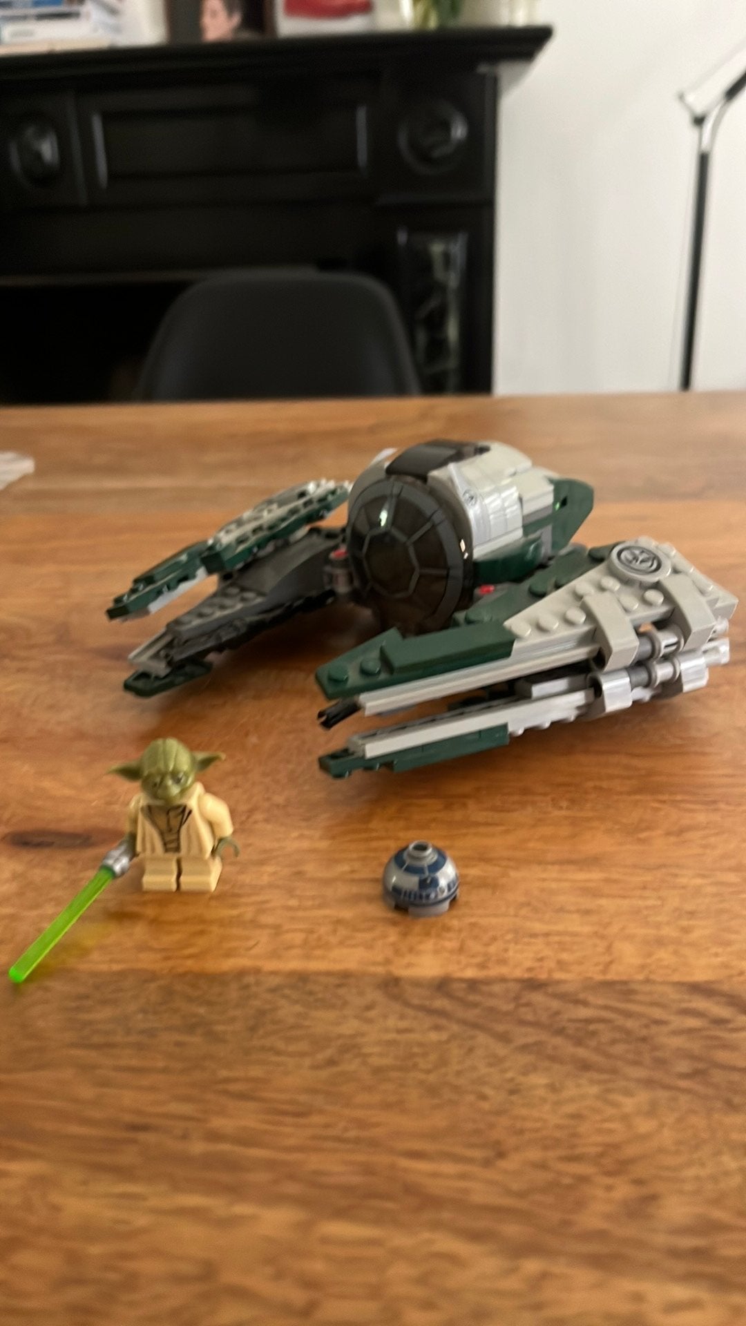 Lego star wars star fighter joda, Ophalen, Zo goed als nieuw, Actiefiguurtje