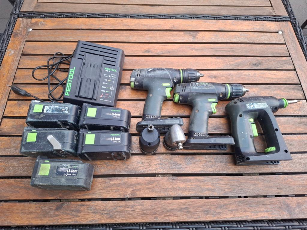 Festool 15v, Doe-het-zelf en Verbouw, Ophalen, Boor- en Schroefmachine