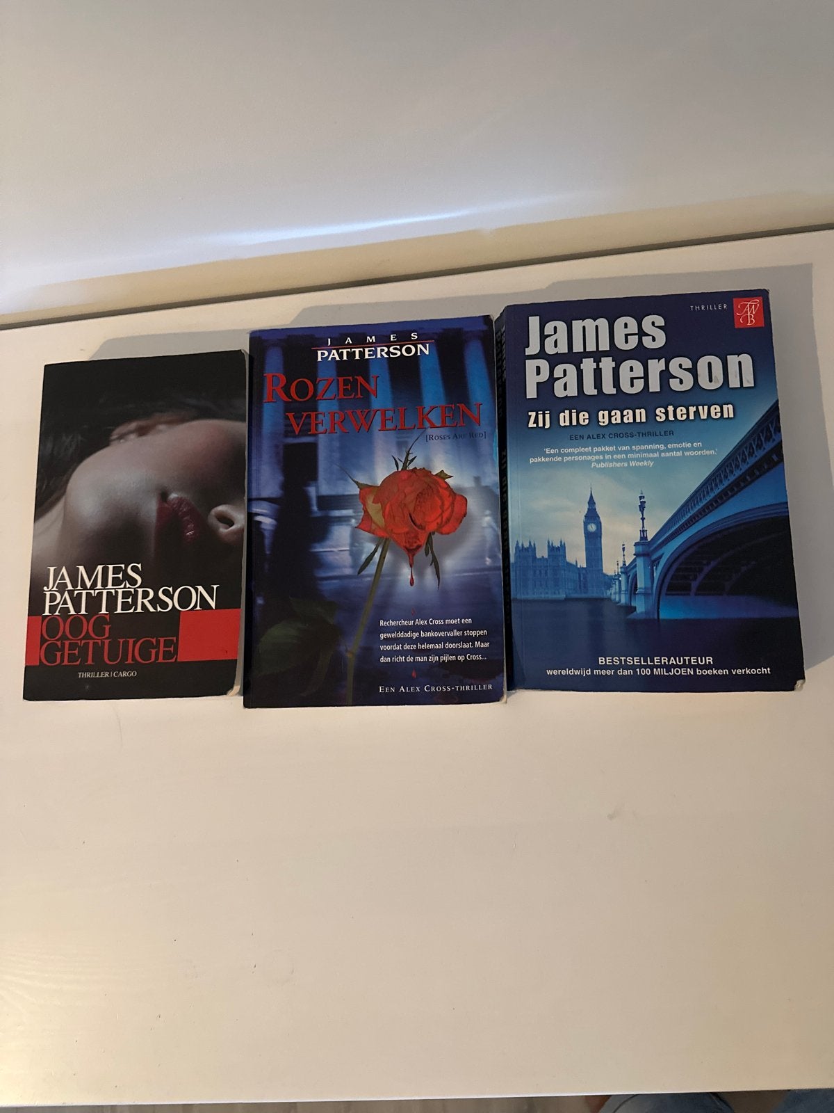 James Patterson Thriller Boeken Set - 3 Stuks, Ophalen of Verzenden, Gelezen, Amerika