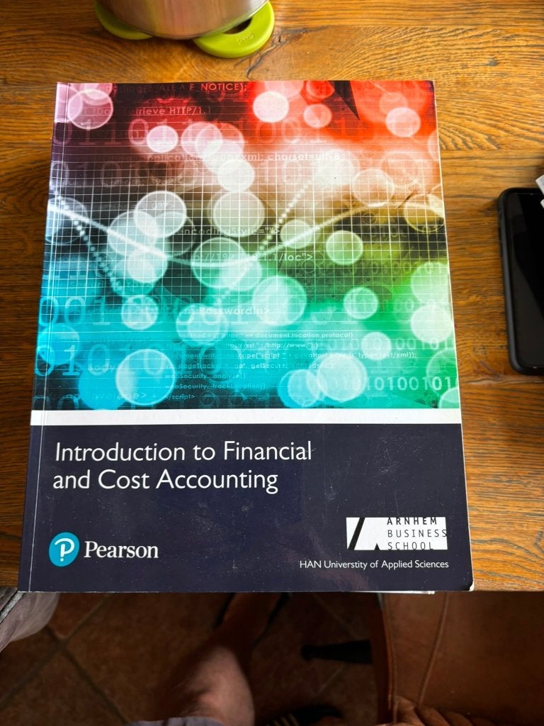 Introduction to Financial and Cost Accounting (Pearson), Ophalen of Verzenden, Alpha, Zo goed als nieuw, Niet van toepassing