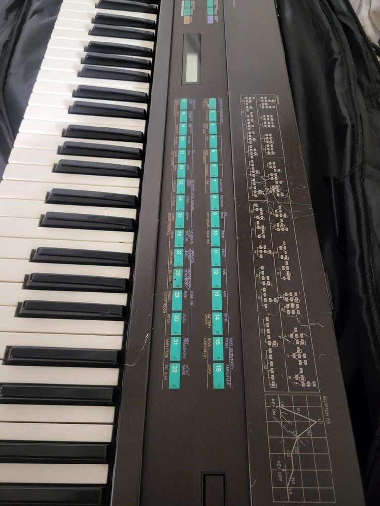 Yamaha DX7 Synthesizer - Vintage FM Synth, Muziek en Instrumenten, Ophalen of Verzenden