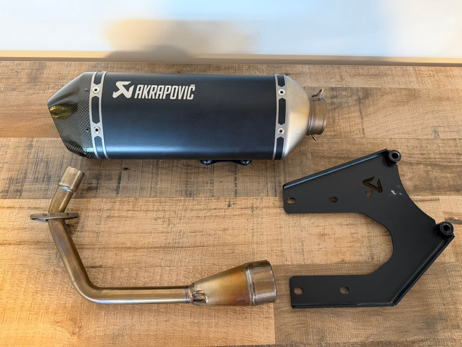 Orginele akrapovic vespa/piaggio zip Euro 5 50cc, Motoren, Ophalen of Verzenden, Nieuw