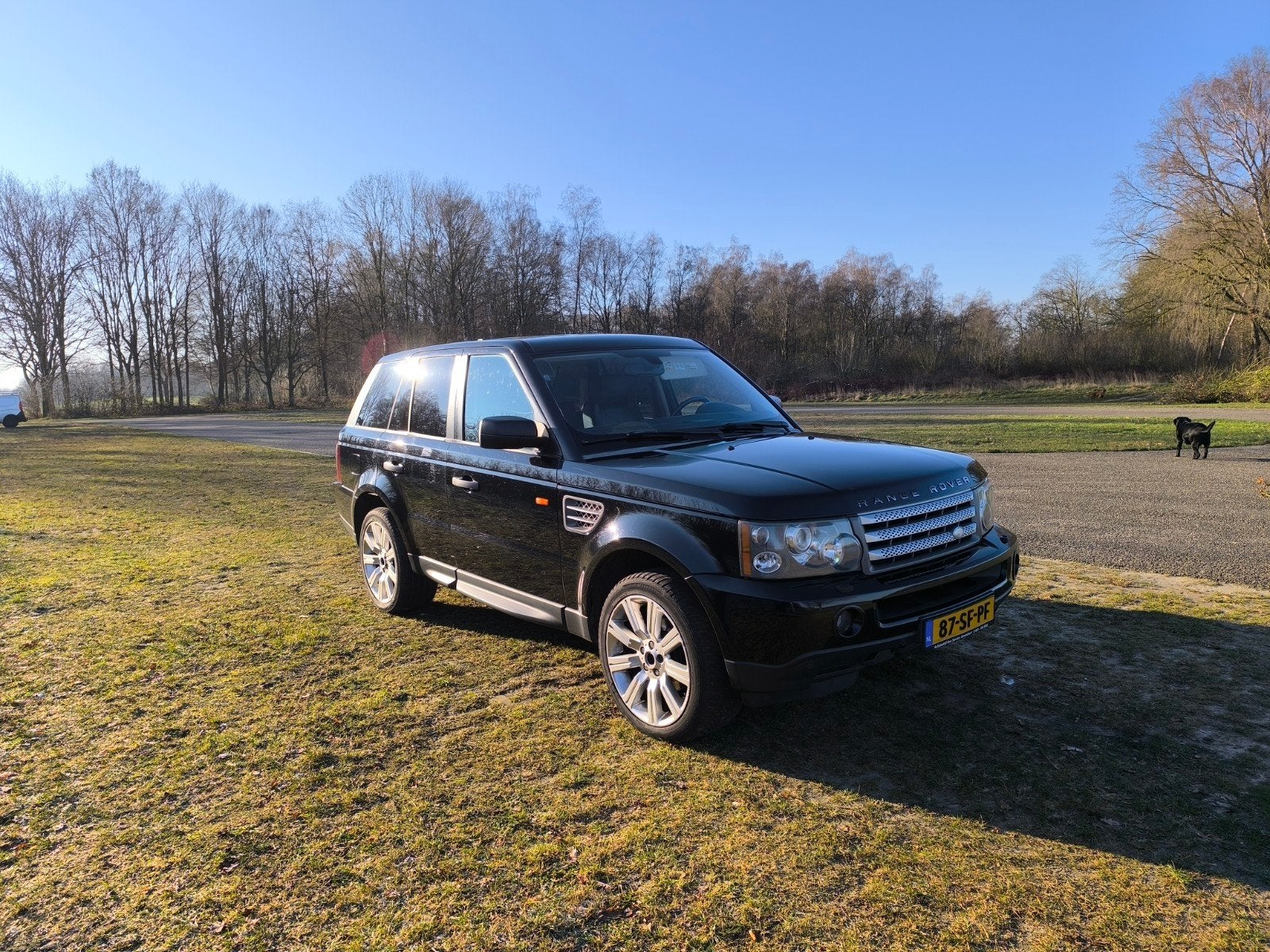 Land Rover Range Rover (sport) 2.7 TD V6 AUT 2005 Zwart, Auto's, Automaat, 2430 kg, 313 €/maand, Zwart