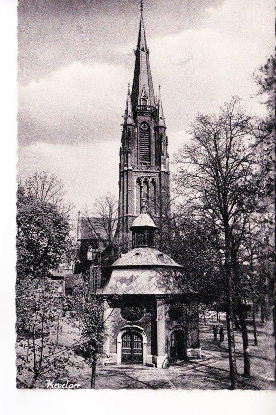 Kevelaer, Gnadenkapelle mit Marienbasilika. .  03-10, Verzamelen, Ophalen of Verzenden, 1940 tot 1960, Ongelopen, Duitsland
